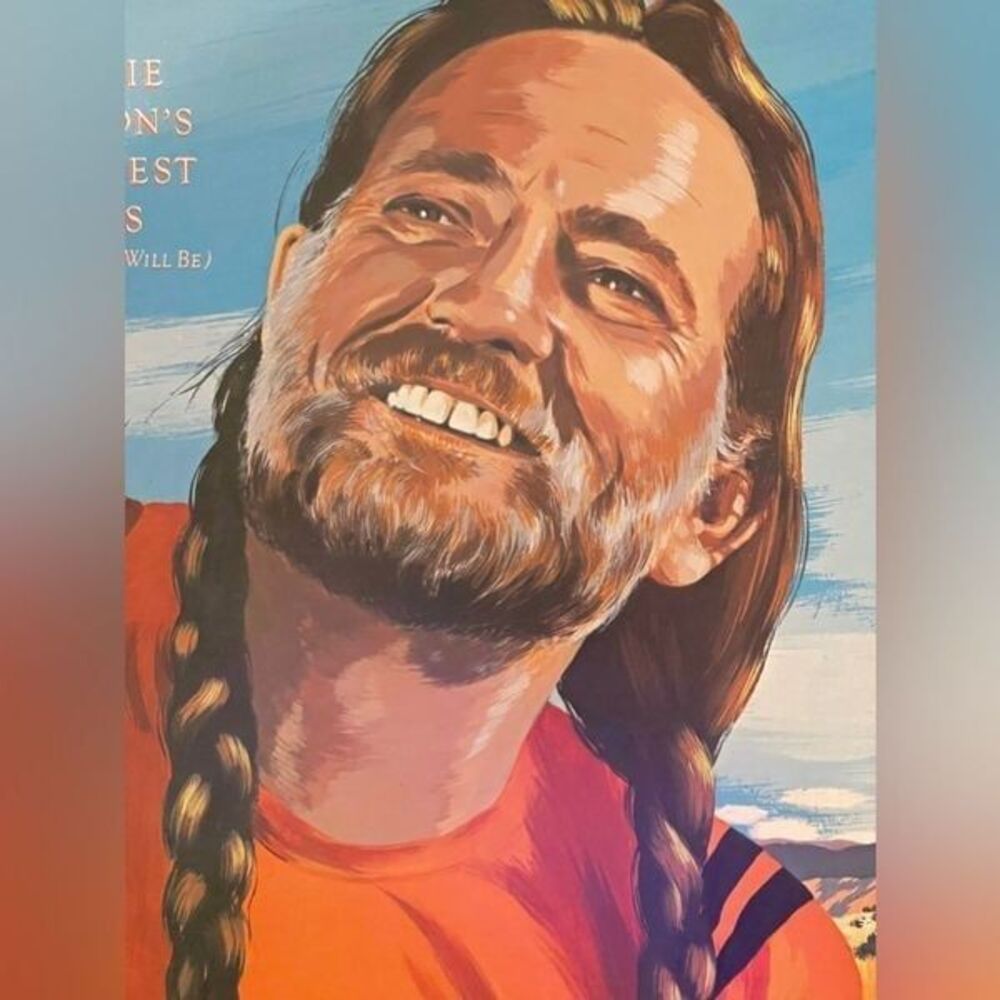 Vintage Willie Nelson's Vinyl Greatest Hits Album excellent Condition